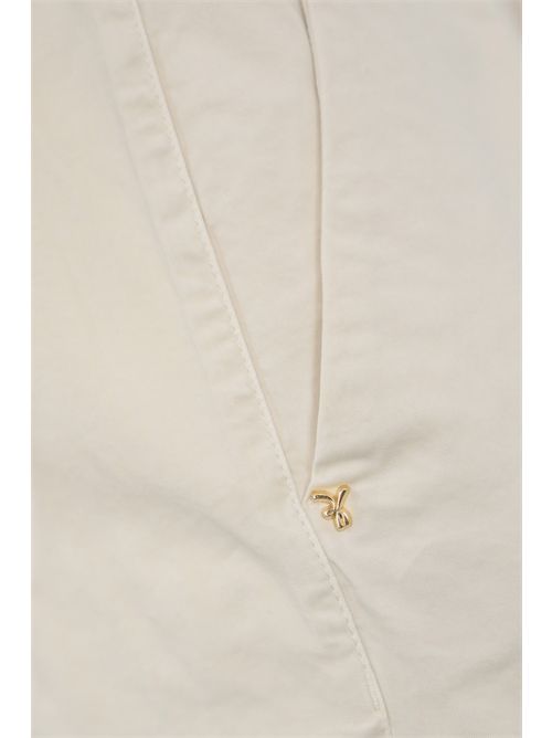 Pantalone chino Francy in cotone e lyocell Panna RE-HASH | P335 2U0460ADV